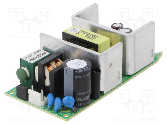 Power supply: switched-mode; 60W; 127÷370VDC; 90÷264VAC; OUT: 1