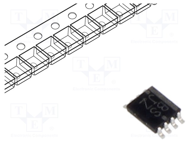 IC: analog switch; SPST; Ch: 2; VSSOP8; 1.65÷5.5VDC; reel,tape