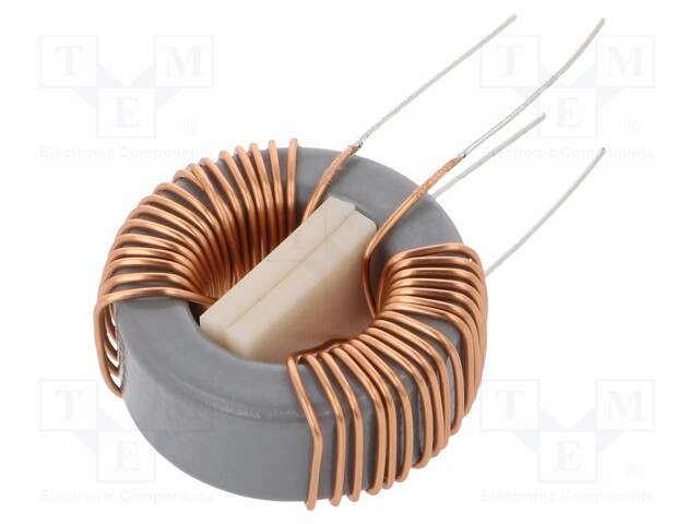 Inductor: wire; THT; 3.3mH; 2.8A; 60mΩ; 230VAC; 12x7mm; -20÷+50%