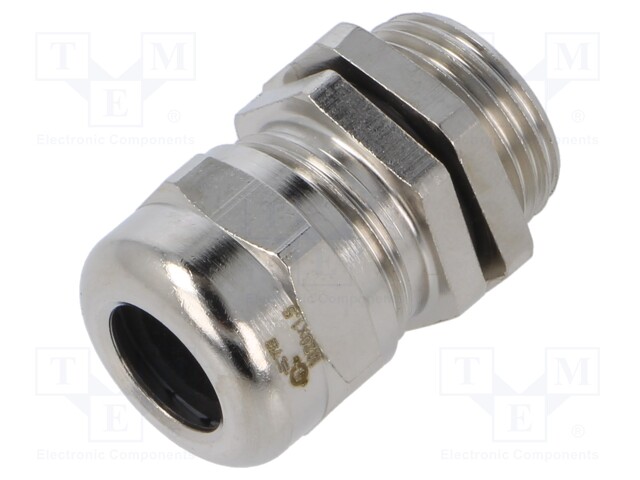 Cable gland; with long thread; M20; 1.5; IP68; Mat: brass; Entrelec