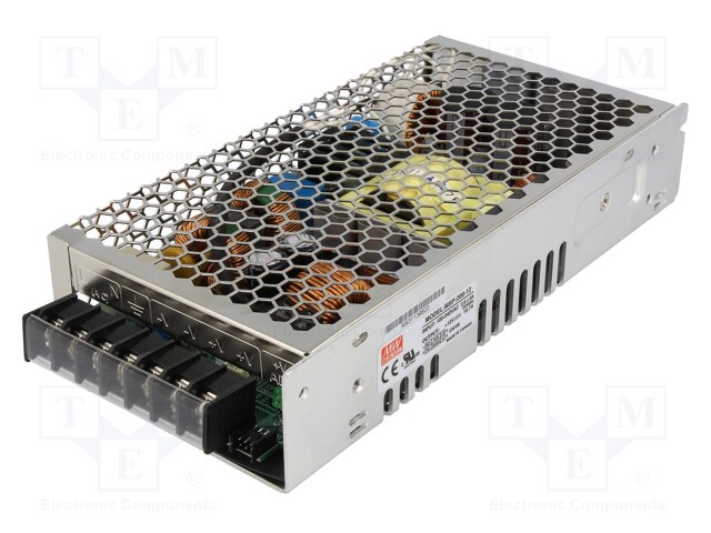 Power supply: switched-mode; modular; 200.4W; 12VDC; 199x98x38mm