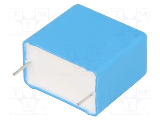 Capacitor: polypropylene; X2; 100nF; 15mm; ±20%; 5.5x12.5x18mm