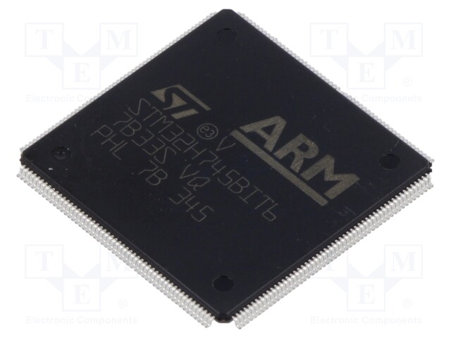 IC: ARM microcontroller; Flash: 2MB; 480MHz; SRAM: 1MB; LQFP208