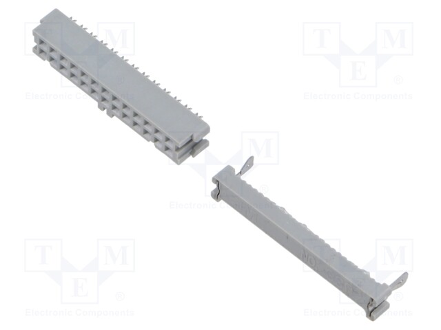 Plug; IDC; female; PIN: 26; IDC; for ribbon cable; 1.27mm; 4.75A