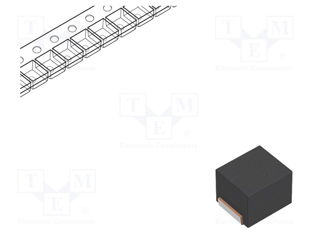 Inductor: ferrite; SMD; 1008; 4.7uH; 175mA; 2.3Ω; Q: 30; freson: 43MHz