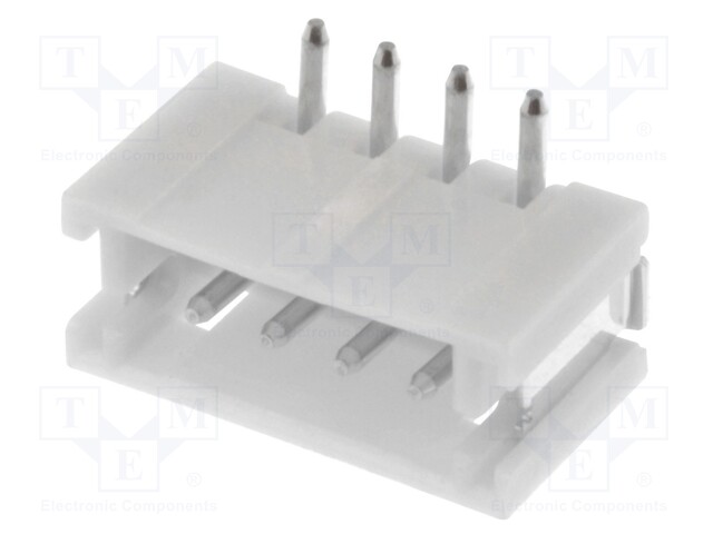 Socket; wire-board; male; ZH; 1.5mm; PIN: 4; SMT; 50V; 1A; -25÷85°C