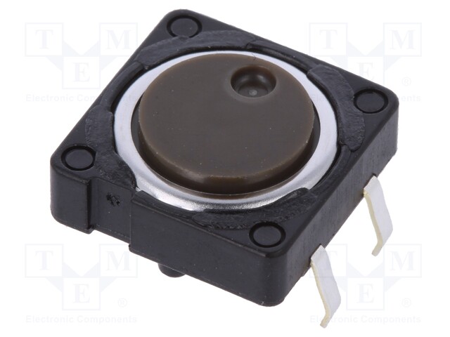 Microswitch TACT; SPST; Pos: 2; 0.05A/12VDC; THT; 2.6N; 12x12x3.5mm