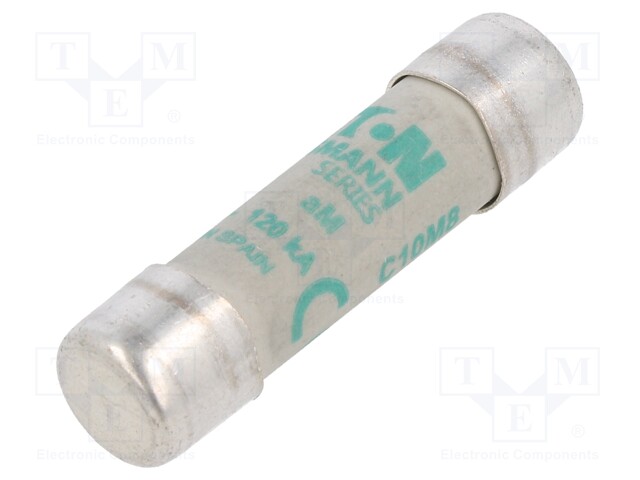 Fuse: fuse; aM; 8A; 500VAC; ceramic,cylindrical,industrial