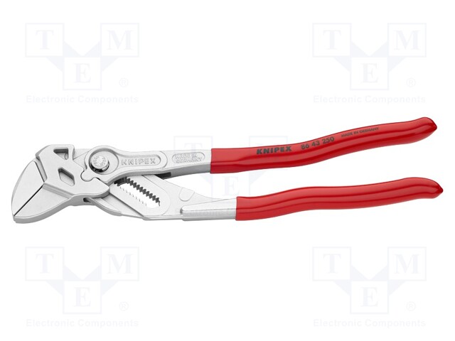 Pliers; adjustable; Pliers len: 250mm; Max jaw capacity: 46mm