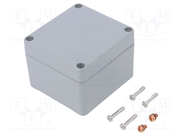 Enclosure: multipurpose; X: 75mm; Y: 80mm; Z: 57mm; 68; aluminium