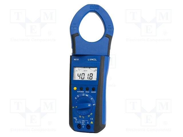 AC/DC digital clamp meter; Øcable: 40mm; LED,bargraph