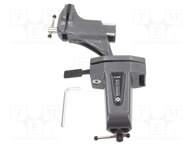 Tool: vice; Mat: aluminium; Jaws width: 50mm; 1.45kg