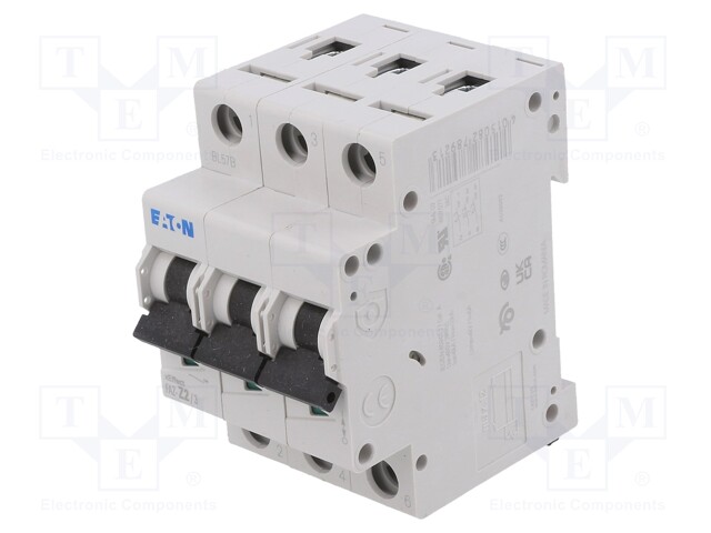 Circuit breaker; 230/400VAC; Inom: 2A; Poles: 3; DIN; Charact: Z