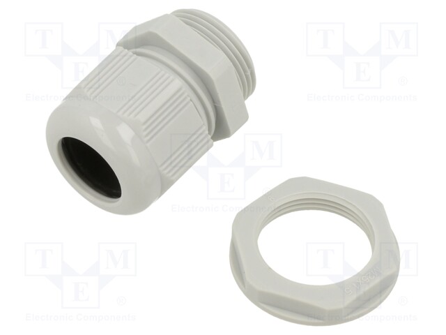 Cable gland; M25; 1.5; IP68; polyamide; grey