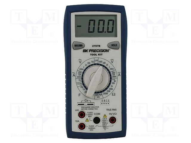 Digital multimeter; LCD 3,5 digit (1999); 2,5x/s; True RMS