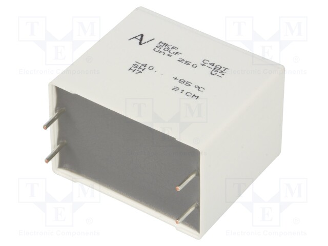 Capacitor: polypropylene; 20uF; ESR: 3.1mΩ; C4AT; THT; ±5%; -40÷85°C