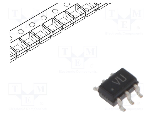 IC: analog switch; SPDT,demultiplexer/multiplexer; 1.65÷5.5VDC