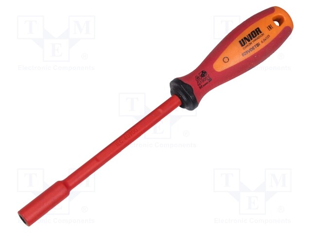 Screwdriver; insulated; hex socket; HEX 6mm; 1kVAC