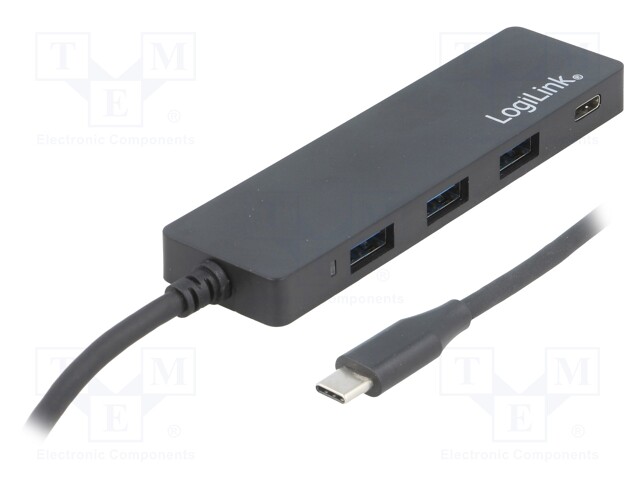 Hub USB; USB 3.0; PnP; Number of ports: 4; 5Gbps