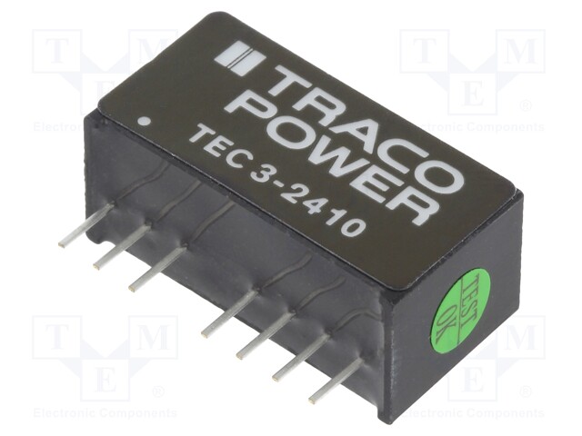 Converter: DC/DC; 3W; Uin: 18÷36V; 3.3VDC; Iout: 700mA; SIP8; 4.5g