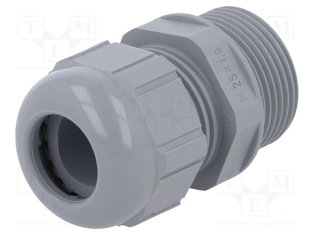 Cable gland; with long thread; M25; IP68,IP69K; Mat: polyamide