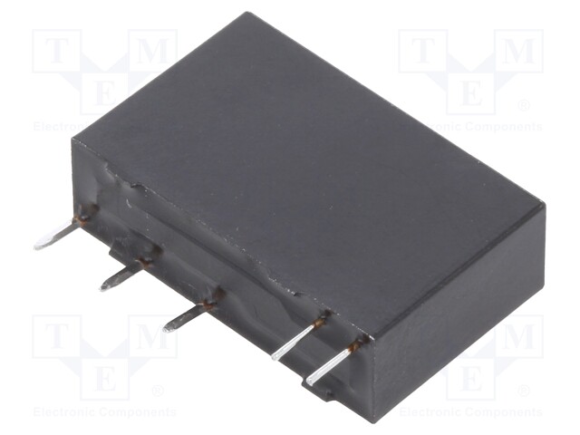 Relay: electromagnetic; SPDT; Ucoil: 12VDC; 5A/250VAC; 5A/30VDC; 5A