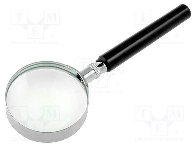 Hand magnifier; Mag: x6; Lens diam: 50mm