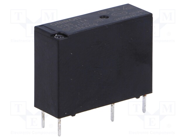 Relay: electromagnetic; SPST-NO; Ucoil: 5VDC; 3A/125VAC; 3A/30VDC