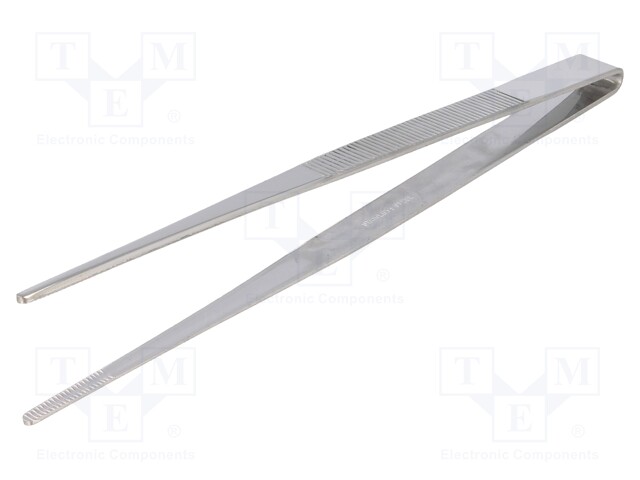 Tweezers; Tweezers len: 180mm; Blades: straight; Tipwidth: 3.5mm