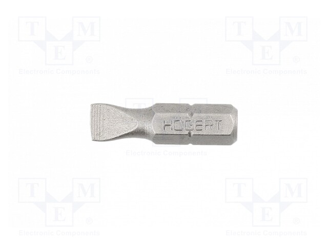 Screwdriver bit; slot; SL 6,5mm; Overall len: 25mm; 5pcs.