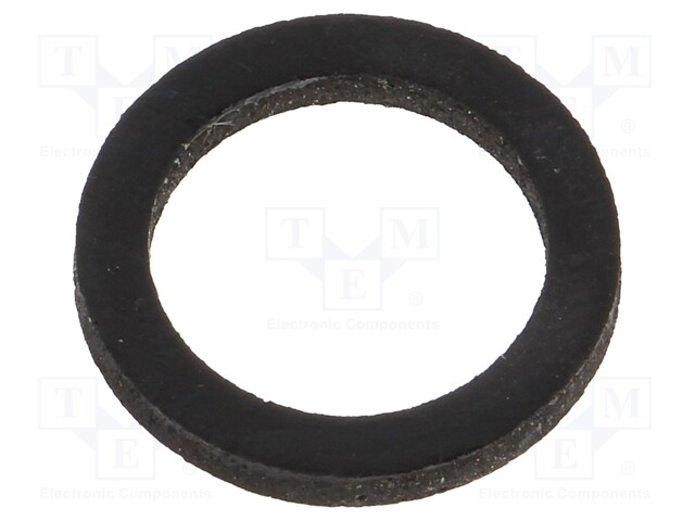 Gasket; rubber; D: 2mm; Øint: 15.2mm; Øout: 19mm; PG9