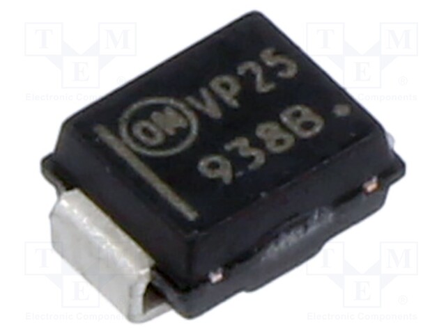 Zener Single Diode, General Purpose, 36 V, 3 W, DO-214AA (SMB), 5 %, 2 Pins, 150 °C