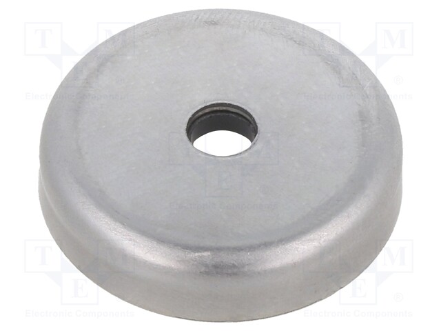 Magnet: permanent; hard ferrite; H: 7mm; 58N; Ø: 32mm