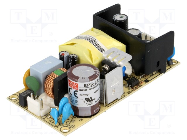 Power supply: switched-mode; 65.16W; 120÷370VDC; 85÷264VAC; OUT: 1