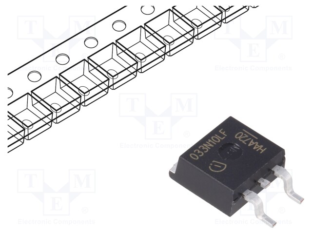 Transistor: N-MOSFET; unipolar; 100V; 108A; 179W; PG-TO263-3