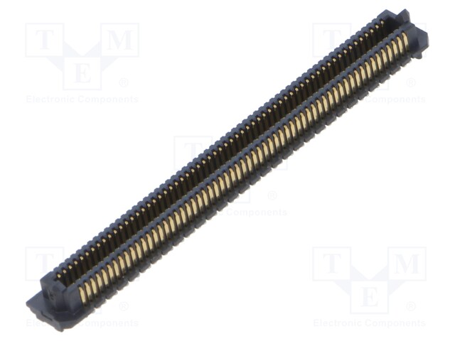 Connector: PCB to PCB; male; PIN: 120; 0.635mm; ADM6; gold-plated