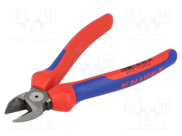 Pliers; side,cutting; ergonomic two-component handles