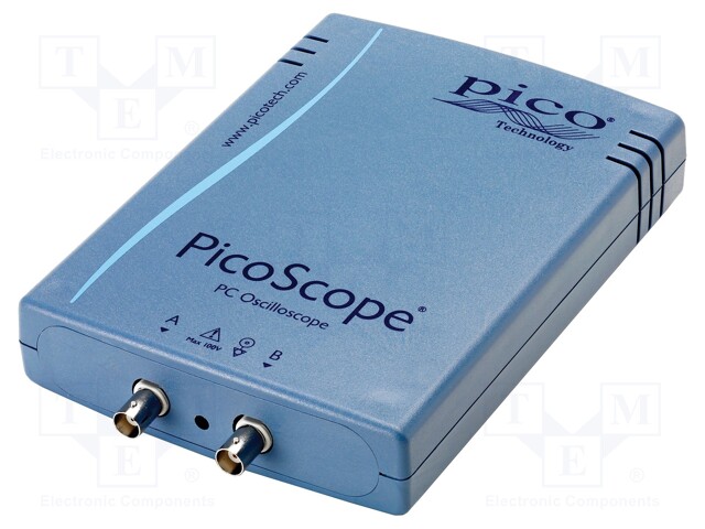 PC connected oscilloscope; Band: ≤20MHz; Channels: 2; 32Mpts; 100V