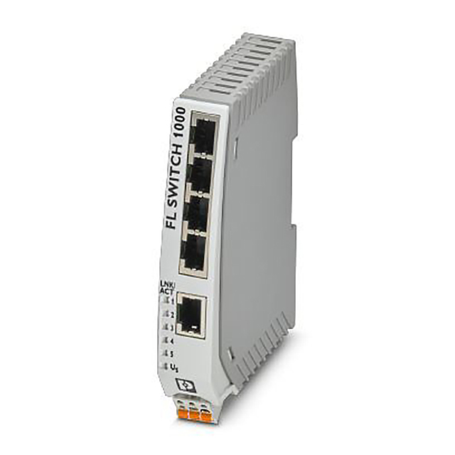 NARROW ETHERNET SWITCH, FIVE RJ4 1085039