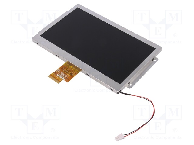 Display: TFT; 7"; 1024x600; Illumin: LED; Dim: 170x110x6.75mm