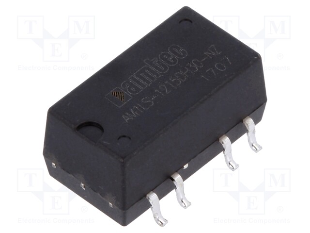 Converter: DC/DC; 1W; Uin: 10.8÷13.2V; Uout: 15VDC; Uout2: -15VDC