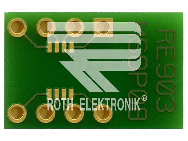 Board: universal; multiadapter; W: 10.4mm; L: 16.2mm; MSOP8