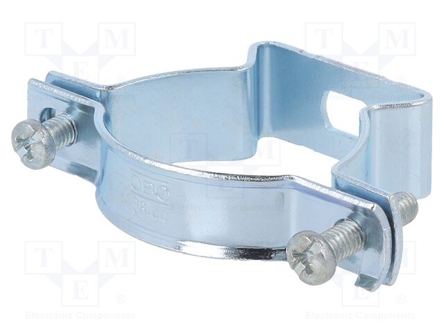 T-bolt clamp; 36÷44mm; steel; Plating: zinc; V: industrial