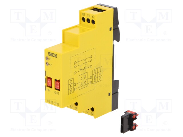 Module: extension; Series: UE12-2FG; IN: 2; OUT: 3; Mounting: DIN