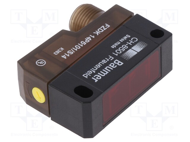 Sensor: photoelectric; Range: 5÷600mm; PNP; DARK-ON,LIGHT-ON; <1ms