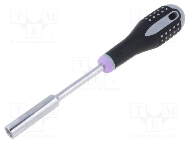 Screwdriver; hex socket; Blade length: 125mm; Overall len: 247mm