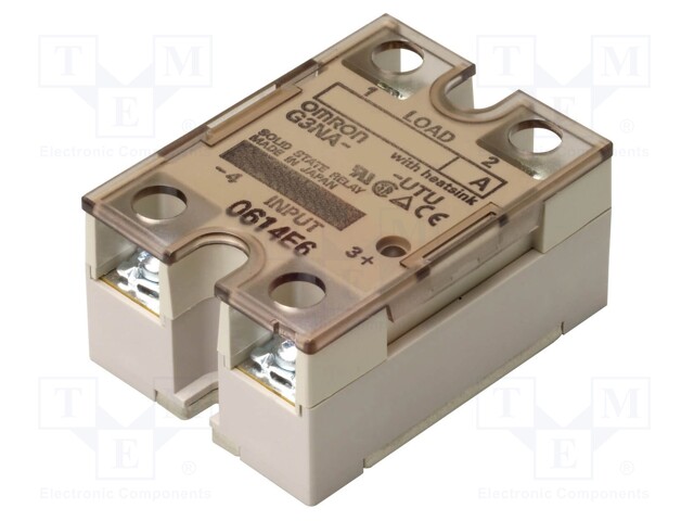 Relay: solid state; Ucntrl: 100÷240VAC; 5A; 24÷240VAC; -30÷80°C