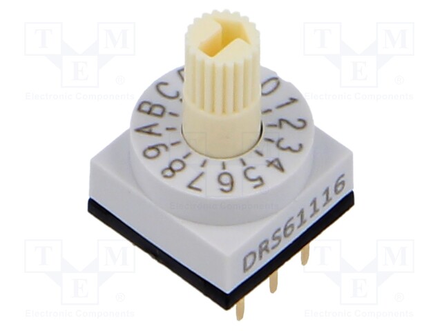 Switch: encoding switch; Pos: 16; 0.15A/42VDC; -40÷85°C; 80mΩ