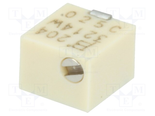 Potentiometer: mounting; vertical,multiturn; 200kΩ; 250mW; SMD