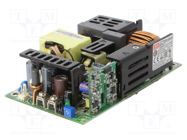 Power supply: switched-mode; 400W; 127÷370VDC; 90÷264VAC; OUT: 1